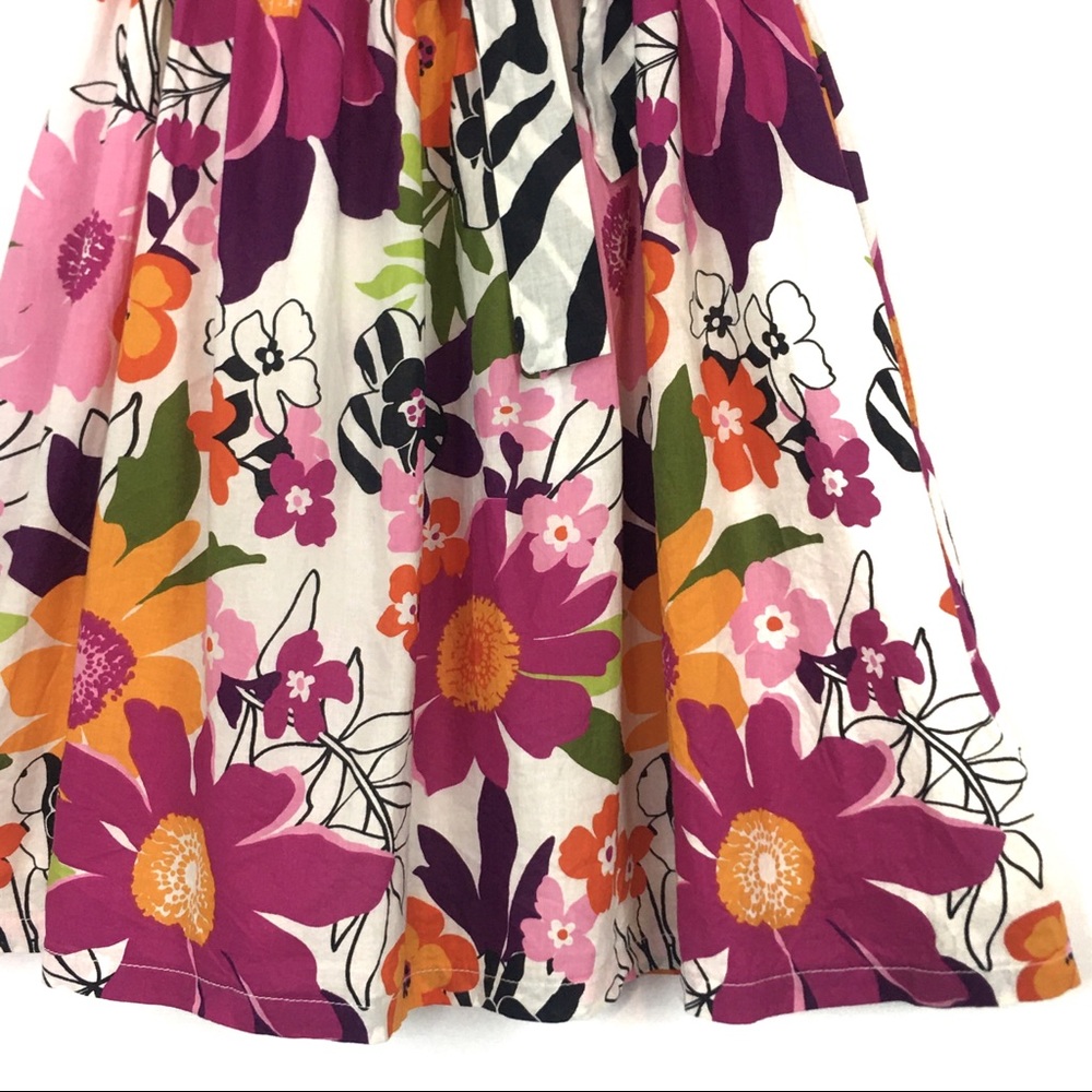 🛍 Gymboree Wild For Zebras Floral Dress Girls 5 - Picture 4 of 14